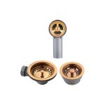 WASTE KIT FOR CERAMIC SINK - COPPER