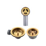 WASTE KIT FOR CERAMIC  - GOLD/BRASS