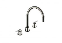 AREO 3 HOLE DESIGN BRUSHED STEEL