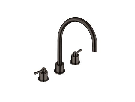 AREO 3 HOLE DESIGN GUNMETAL