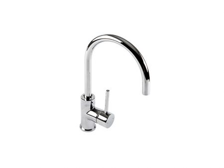 COURBE CURVED SPOUT CHROME