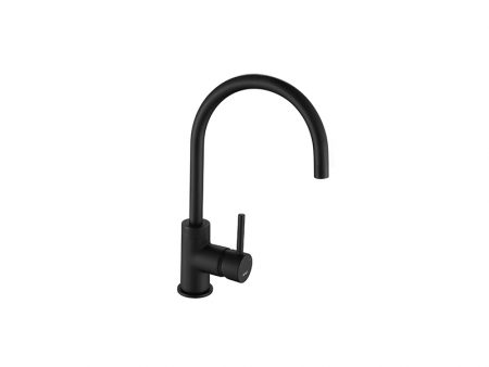 COURBE CURVED SPOUT MATT BLACK
