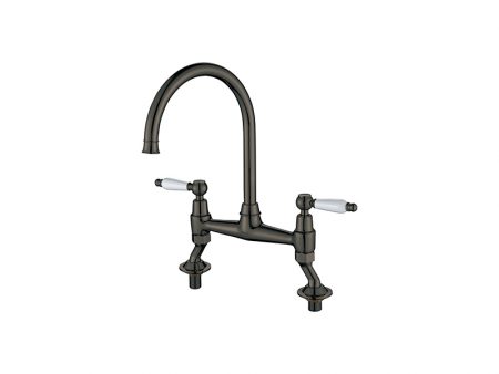 MOULINS CLASSIC BRIDGE MIXER GUNMETAL