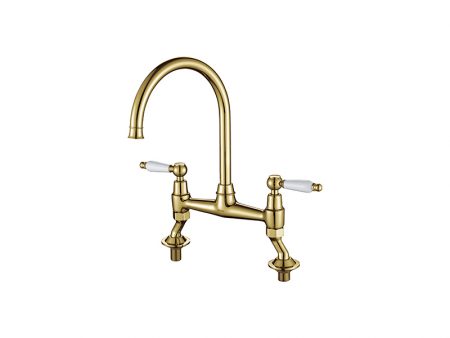 MOULINS CLASSIC BRIDGE MIXER GOLD/BRASS