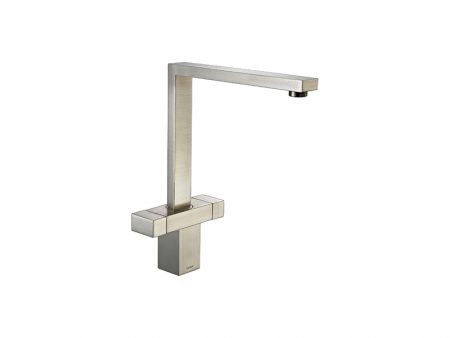 VERSARE SQUARE DESIGN BRUSHED STEEL