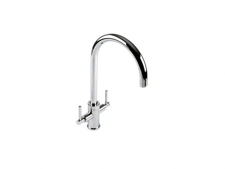 CURVATO SLIM LEVER, CURVED SPOUT CHROME