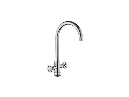 T420 HENRY HOLT COLLECTION TWIN LEVER CHROME