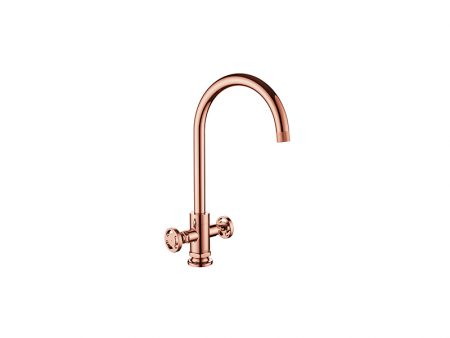 T422 HENRY HOLT COLLECTION TWIN LEVER COPPER