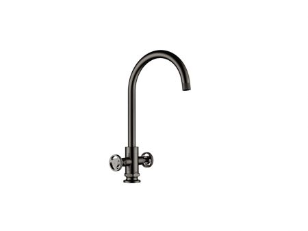 T423 HENRY HOLT COLLECTION TWIN LEVER GUNMETAL