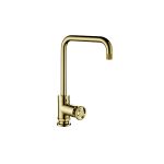 T414 HENRY HOLT COLLECTION SINGLE LEVER GOLD BRASS