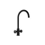 T425 HENRY HOLT COLLECTION TWIN LEVER MATTE BLACK