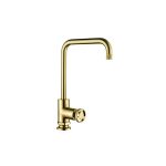 T416 HENRY HOLT COLLECTION SINGLE LEVER BRUSHED GOLD BRASS