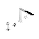 NOVANTA 4 HOLE DESIGN (inc hand spray) CHROME