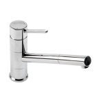 PLUIE ANGLED SPOUT CHROME