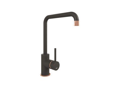 CASCATA SQUARE SPOUT COPPER - PURQUARTZ MOCHA