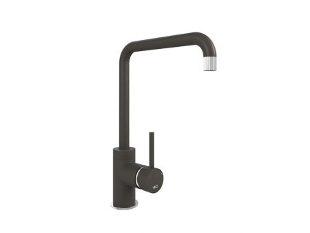 CASCATA SQUARE SPOUT CHROME - PURQUARTZ MOCHA