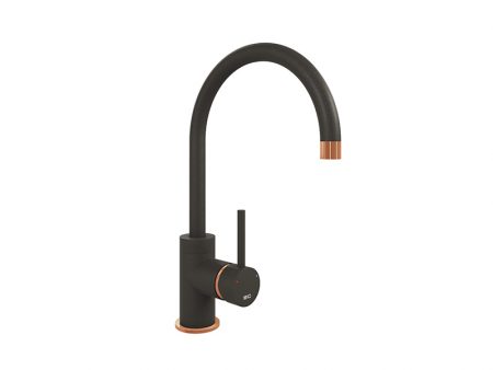 COURBE CURVED SPOUT COPPER - PURQUARTZ MOCHA