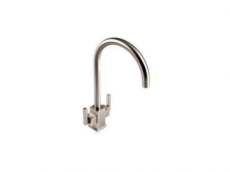 RUSCELLO SQUARE BODY, SLIM LEVER BRUSHED STEEL