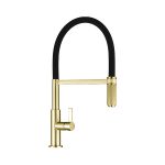 SPIRALE BRUSHED GOLD BRASS
