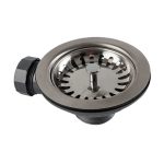 BASKET STRAINER WASTE WITH O-FLOW - ETRO
