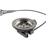 POP-UP BASKET STRAINER WASTE CHROME